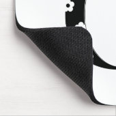 Tapis De Souris LETTRE Motif Fleur G (Coin)