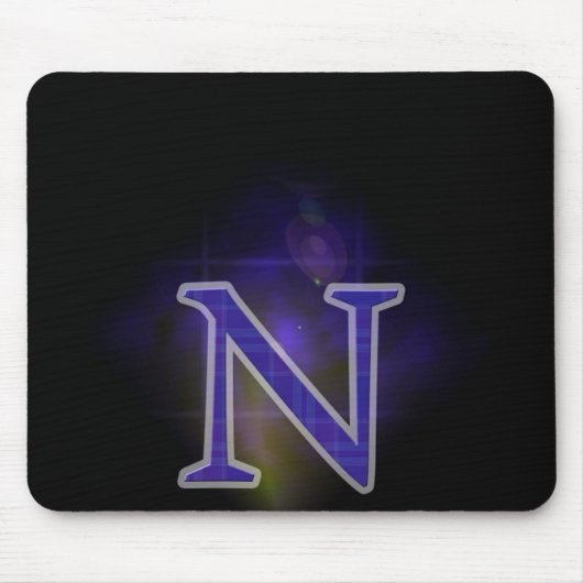 Tapis De Souris Lettre N (Devant)