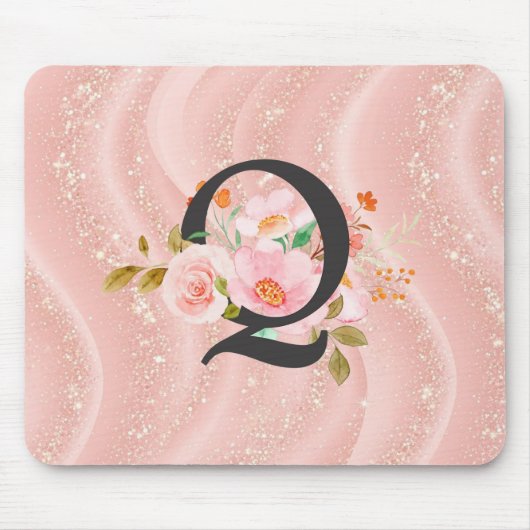 Tapis De Souris Lettre Q (Devant)