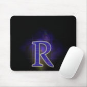 Tapis De Souris Lettre R (Avec souris)