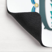 Tapis De Souris Lettre R monogramme (Coin)