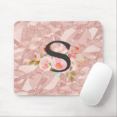 Tapis De Souris Lettre S (Avec souris)