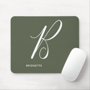 Tapis De Souris LETTRE Script B Jouet Vert Jouet Argument Monograp