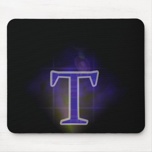 Tapis De Souris Lettre T (Devant)