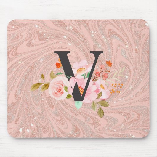 Tapis De Souris Lettre V (Devant)