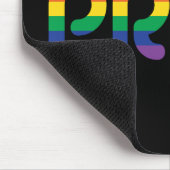 Tapis De Souris Lettres de ballon Rainbow Pride (Coin)
