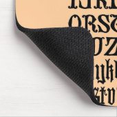 Tapis De Souris Lettres gothiques Souris (Coin)