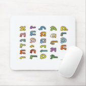 Tapis De Souris Lettres hébreues (Avec souris)