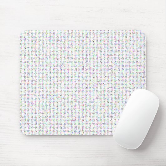 Tapis De Souris Lettres Mousepad (Avec souris)