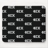 Tapis De Souris Lettres Phi Sigma Kappa (Devant)