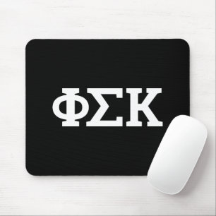 Tapis De Souris Lettres Phi Sigma Kappa