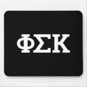 Tapis De Souris Lettres Phi Sigma Kappa (Devant)