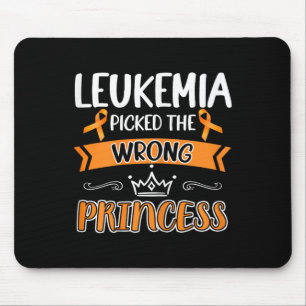 Tapis De Souris Leucémie Cancer Survivant Guerrière Filles combatt