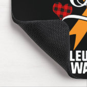 Tapis De Souris Leucémie du Fils Léopard Buffalo Plaid Famille (Coin)