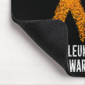Tapis De Souris Leucémie Le combat de ma mère est ma lutte contre (Coin)