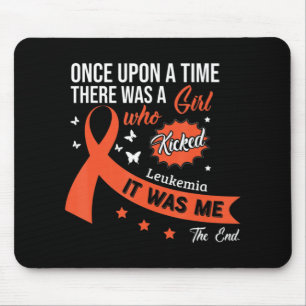 Tapis De Souris Leucémie Lutter contre le cancer Ruban 1