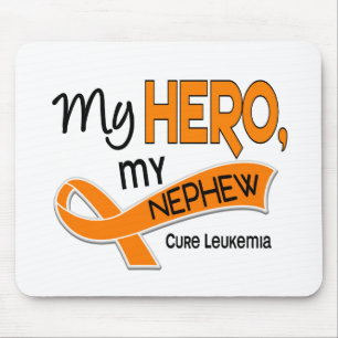 Tapis De Souris Leucémie MON HÉROS MON NEVEU 42