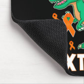 Tapis De Souris Leukemia Dinosaur Orange Ribbon Hématologue Repti (Coin)