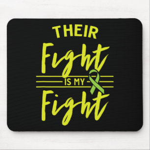 Tapis De Souris Leur combat est mon combat Conscience des maladies