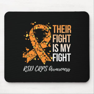 Tapis De Souris Leur Combat Est Mon Combat Rsd Crps Sensibilisatio