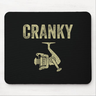 Tapis De Souris Leurre de pêche à la crankbait Humour Pêcheurs Drô