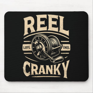 Tapis De Souris Leurre de pêche Crankbait - Idées drôles et Cranky