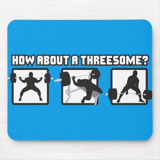 Tapis De Souris "Levage d'énergie" - Squale, Banc, Démonte (Devant)