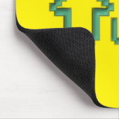 Tapis de souris Level Up Retro Pixel Art (Coin)