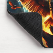 Tapis De Souris Lever de lune de chouette (Coin)