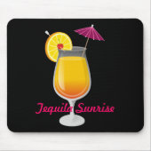 Tapis De Souris Lever de soleil à la tequila (Devant)