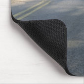 Tapis De Souris Lever de soleil à travers le brouillard le long de (Coin)