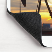 Tapis De Souris Lever de soleil de Jack de pompe de puits de (Coin)