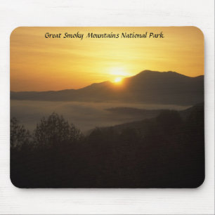 Tapis De Souris Lever de soleil de Smokies, ressortissant de Great
