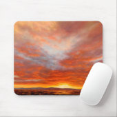 Tapis De Souris Lever de soleil inspiré Mousepad (Avec souris)