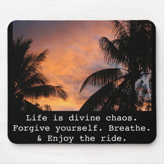 Tapis De Souris Lever de soleil Mousepad de Fijian (Devant)