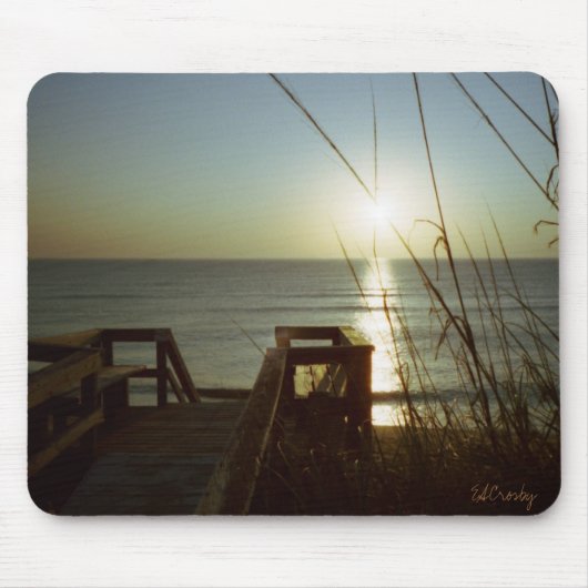 Tapis De Souris Lever de soleil, Outerbanks OR (Devant)