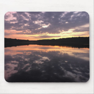 Tapis De Souris Lever de soleil sur le lac Bear