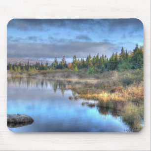 Tapis De Souris Lever du soleil d'automne au lac Moosehead Maine