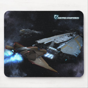 Tapis De Souris Leviathan et fighter mouse pad