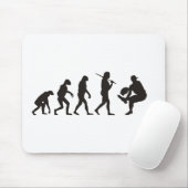 Tapis De Souris L'Évolution Du Pitcher De Baseball (Avec souris)