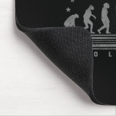 Tapis De Souris L'évolution rétro de l'escalade Hommes Bloc Boulde (Coin)