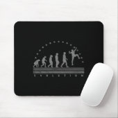 Tapis De Souris L'évolution rétro de l'escalade Hommes Bloc Boulde (Avec souris)