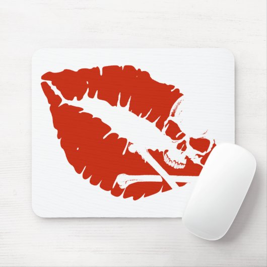 Tapis De Souris lèvres de poison (Avec souris)