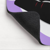 Tapis De Souris Lèvres noir foncé (Coin)