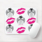 Tapis De Souris Lèvres roses (Avec souris)