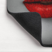 Tapis De Souris Lèvres Rouges (Coin)