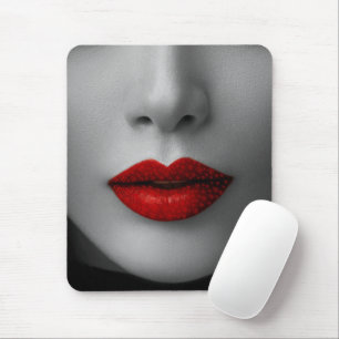Tapis De Souris Lèvres Rouges