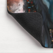 Tapis De Souris Lévrier afghan      (Coin)