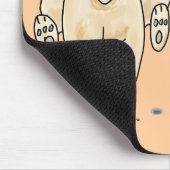 Tapis De Souris Lévrier courant Mousepad (Coin)