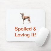 Tapis De Souris Lévrier italien (Avec souris)